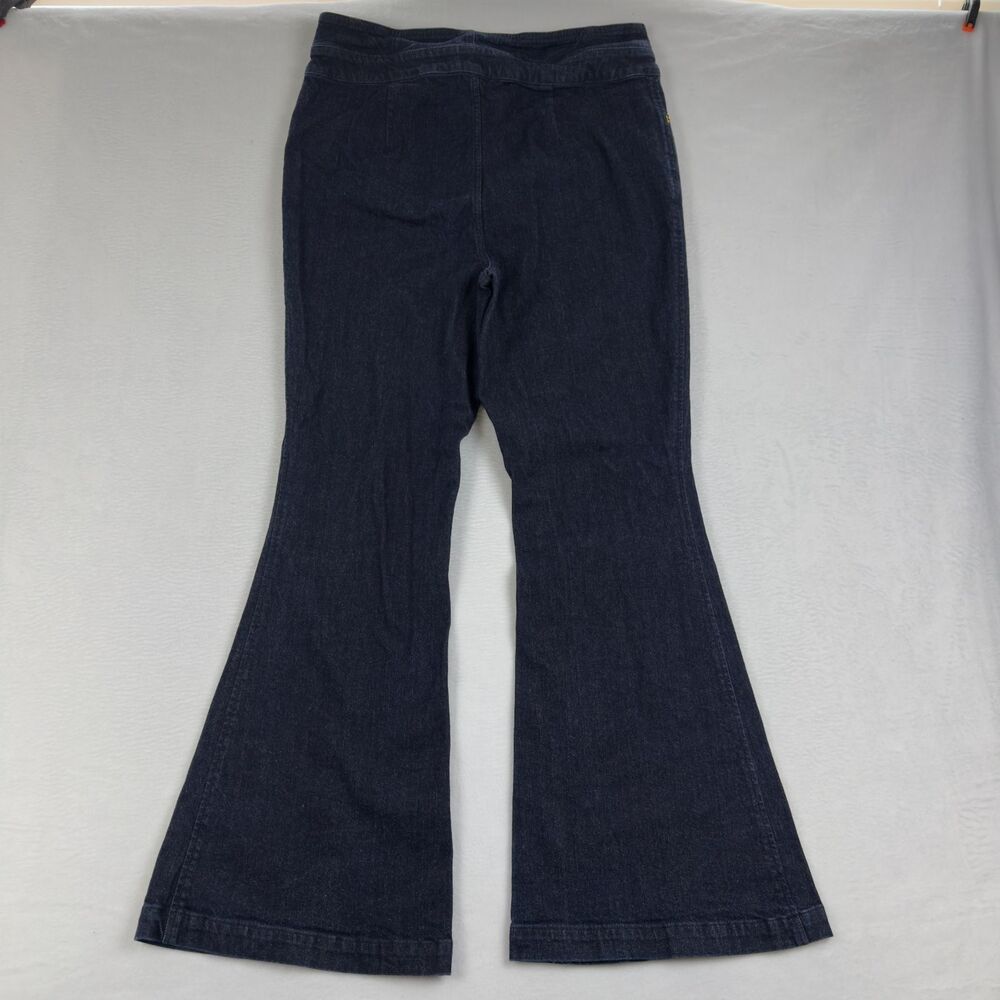 INC International Concepts High Rise Flare Jeans Woman’s 16/33 (34x31 Fit) - Picture 8 of 15